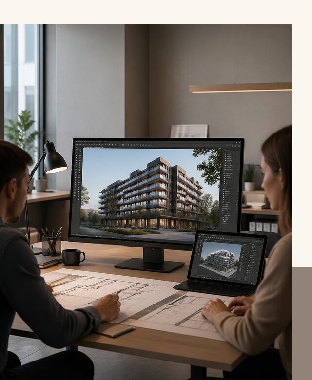 3D визуализация архитектуры и объектов строительства в Гае
