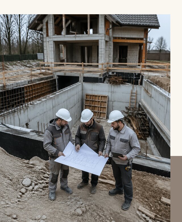Проектирование и строительство домов с подвалом под ключ в Гае