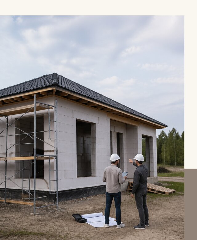 Проектирование одноэтажных домов из газобетона в Гае
